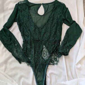 Love You Sexy Lingerie Bodysuit, S